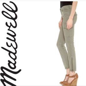 MadewellSkinny Ankle Zip Cargo Pants